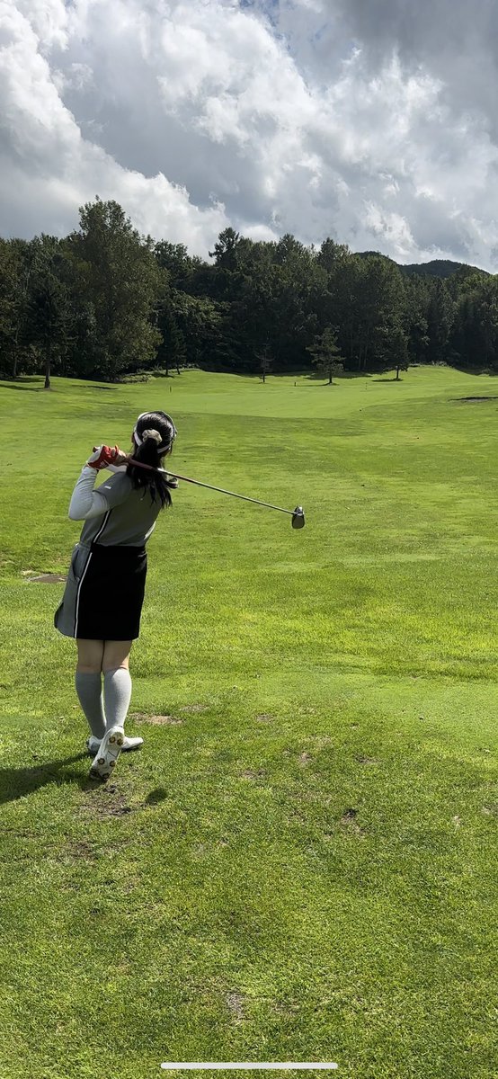 golfchicchi's tweet photo. 天気がとっても良かったです☀️
ダイエットして5キロ減量しました〜 https://t.co/x31ebBaW8H