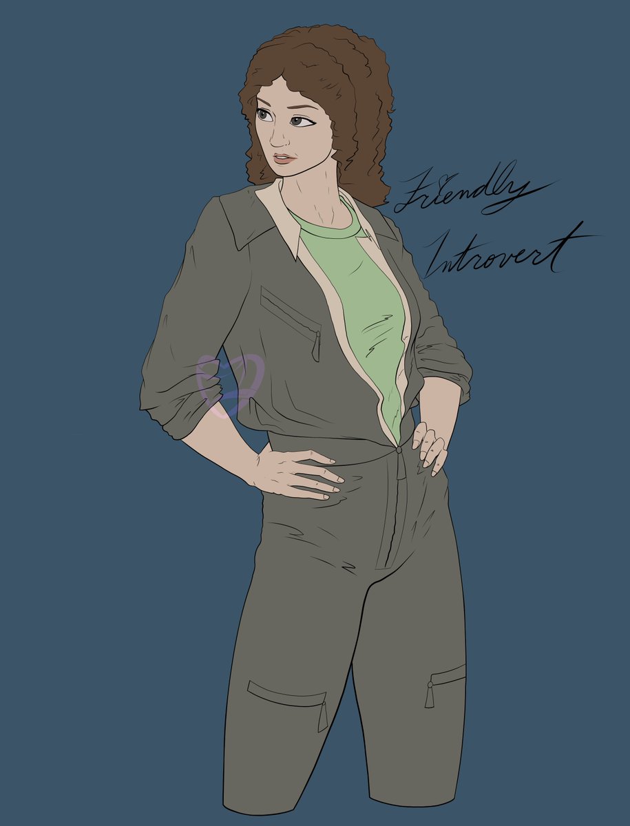 friendly1ntro's tweet photo. Made a doodle of Ripley. She's basically my new survivor main now. Currently grinding to get her prestige skin.
Might try adding some lighting at a later time but for now I'm just doodlin.
#DeadbyDaylight #Alien #EllenRipley #DBDAlien #Friendly1arts https://t.co/j6n40PdF0j