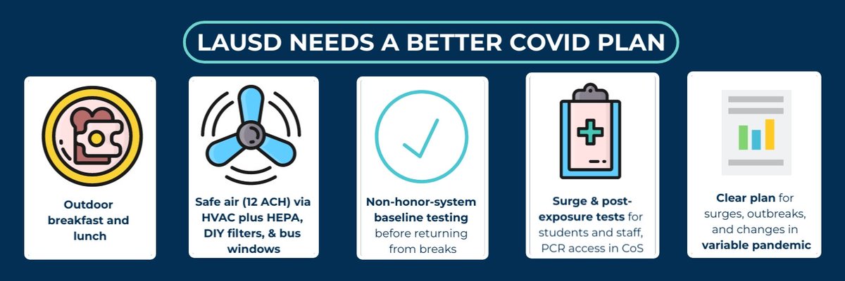 Follow and support <a href="/LAParents1/">LAUSD Alliance for COVID-Safe Schools</a> and help protect the children and our communities.  Right now, <a href="/LACountyBOS/">Los Angeles County Board of Supervisors</a> and <a href="/lapublichealth/">LA Public Health</a>  are not interested in doing so.
