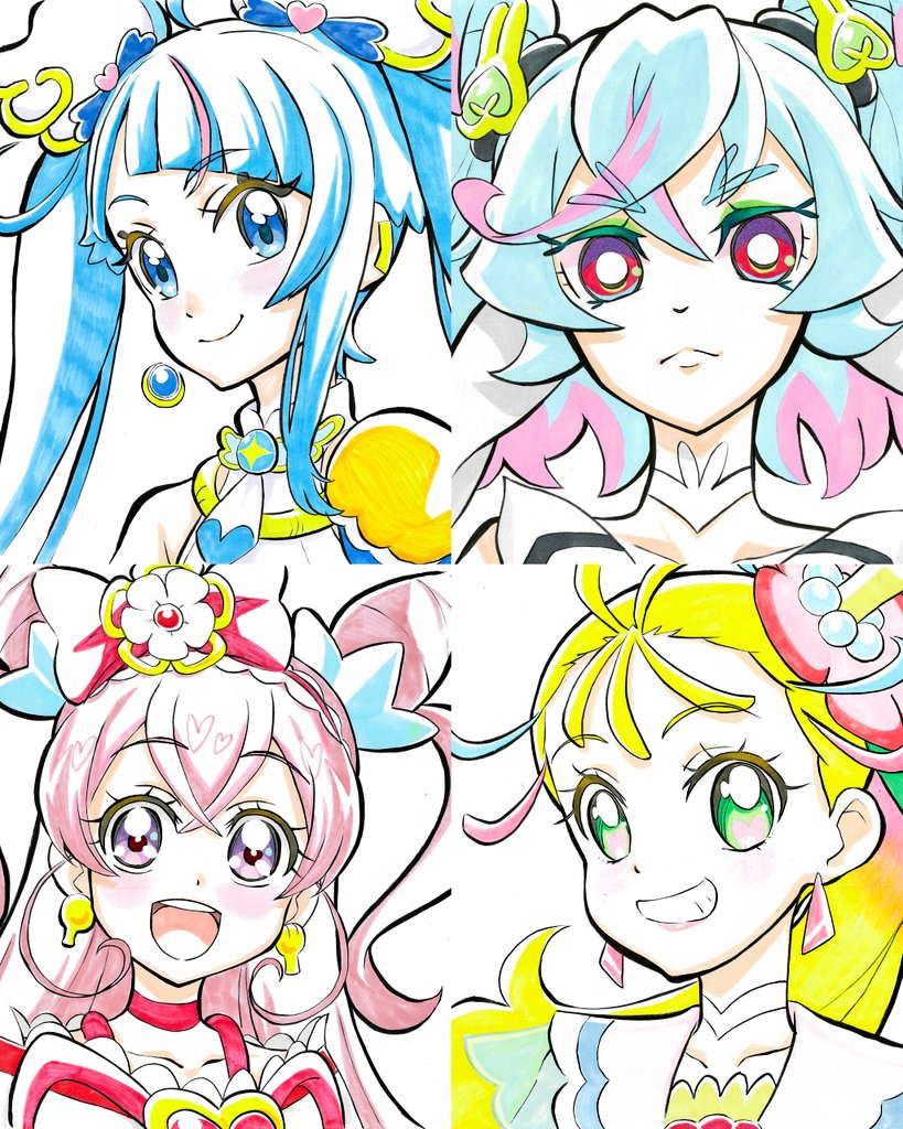 Eriol Irzahn on X: Precure All Stars ✨ How it started >>> how it ended The 1st generation of the first 4 seasons started a crossover for the first time [ All