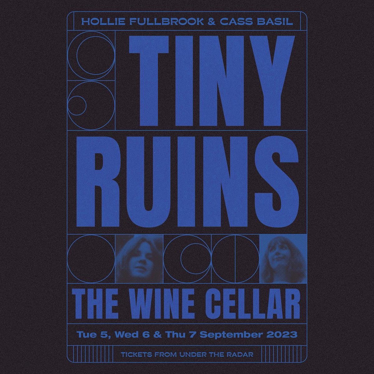tiny ruins (@tinyruins) on Twitter photo This Wednesday & Thursday are sold out! Tuesday - tickets still available from <a href="/undertheradarnz/">Undertheradar</a> 📡 Witness Ruins duo formation at @thewinegaol, with all the energy of ‘Haunts’ Tour 2013 🤘Tix: undertheradar.co.nz/tour/21314/Tin… This Wednesday & Thursday are sold out! Tuesday - tickets still available from <a href="/undertheradarnz/">Undertheradar</a> 📡 Witness Ruins duo formation at @thewinegaol, with all the energy of ‘Haunts’ Tour 2013 🤘Tix: undertheradar.co.nz/tour/21314/Tin…