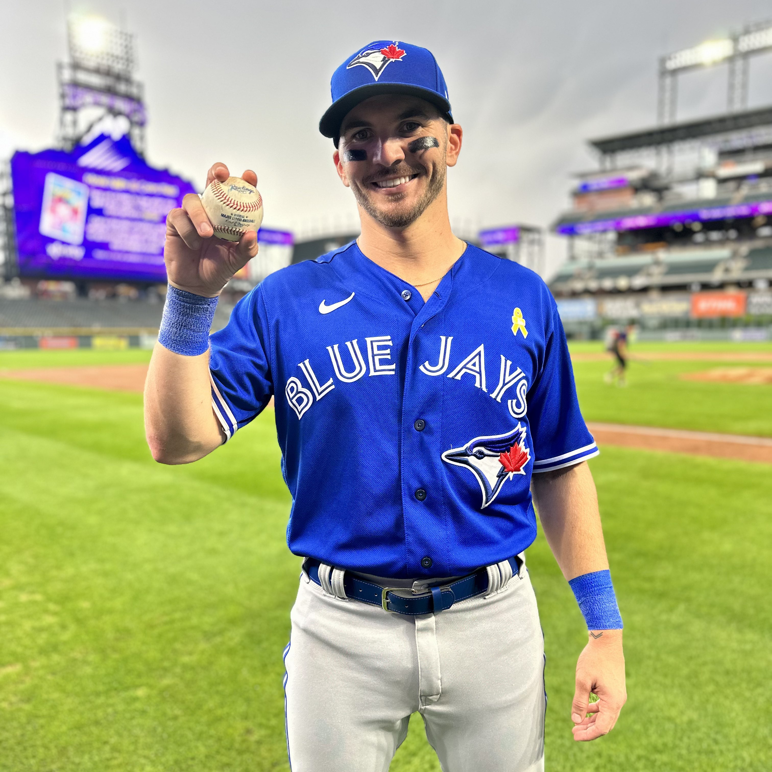 Toronto Blue Jays on X: A day he'll NEVER forget ⚾️ 1st MLB HR