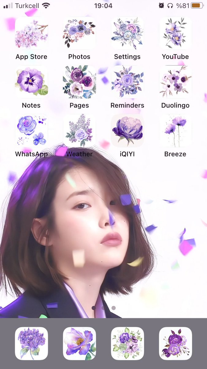 hanbindelluna's tweet photo. i had an iu/purple theme before this for like three years! https://t.co/QE1SDu1l4F