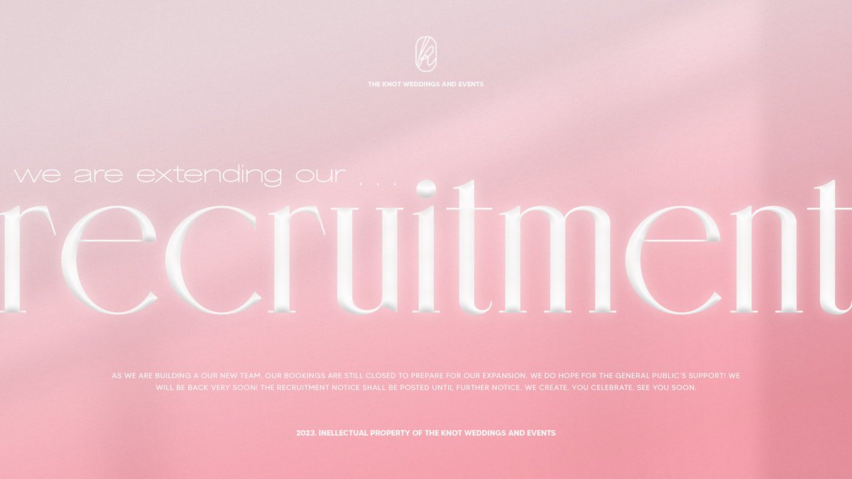 ⠀

            Our recruitment is Extended! 📆
            Check out our form for available positions.
            Don't miss the chance to be part of TKE.

            Application Form: forms.gle/yTepsDBe8s6snF…   

⠀