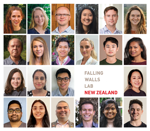 royalsocietynz's tweet photo. Falling Walls Lab Aotearoa New Zealand is tomorrow! 
Watch 22 participants present their innovative research, scientific idea, or evidence-based initiative in three minutes.
Sign up for the live stream at https://t.co/SnBPdYWkzd https://t.co/UaClxxss7M