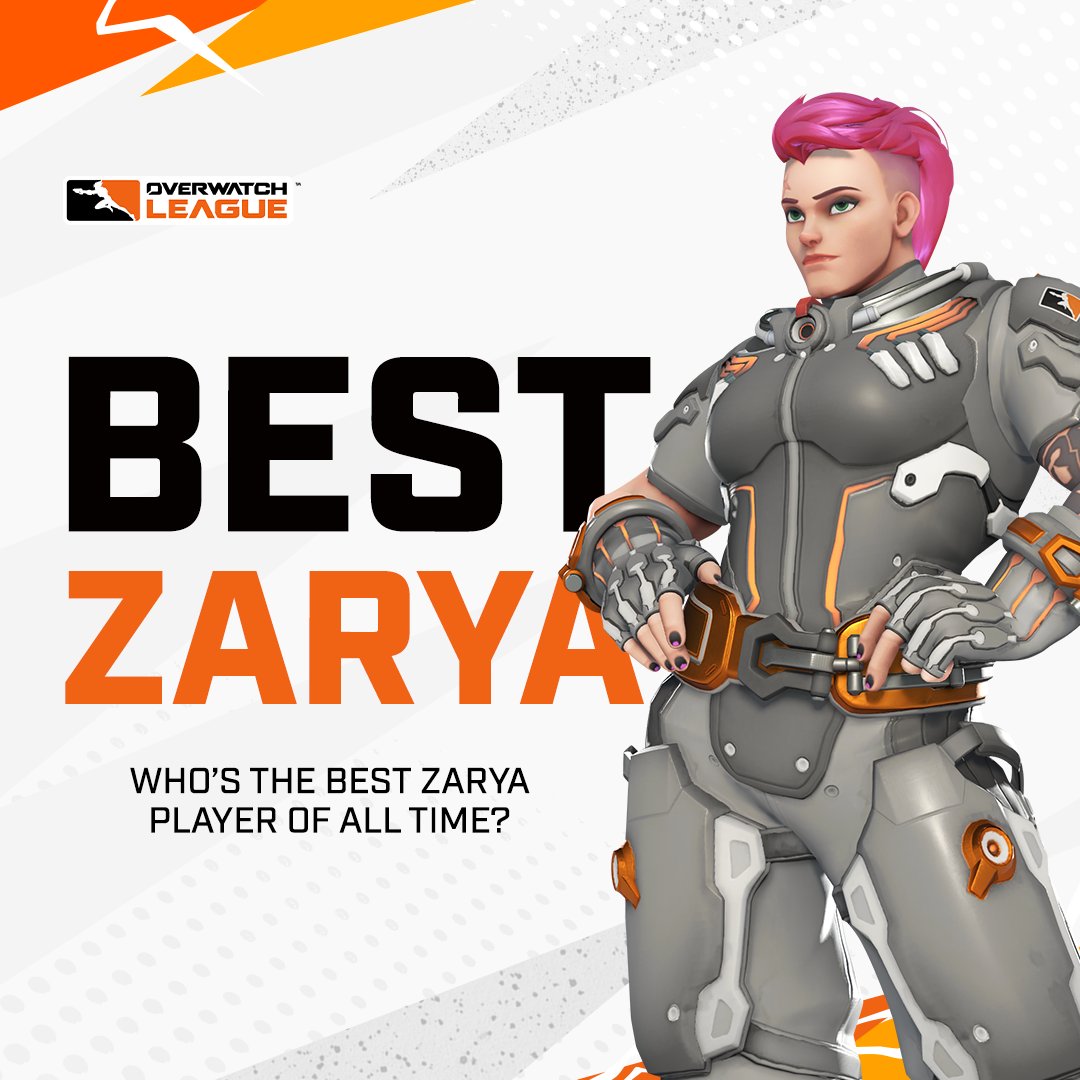 Keep 'em coming - who's the best Zarya player of all time? 🔵