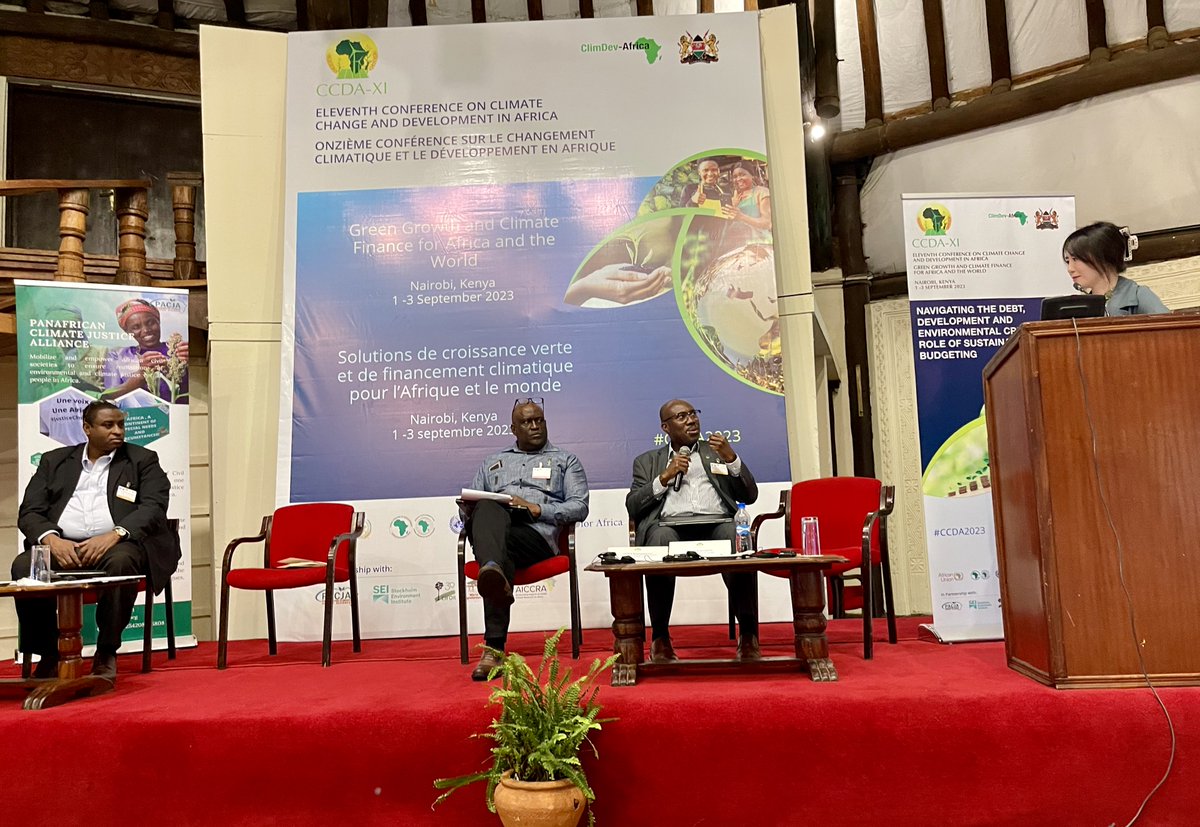 GCF_Eval's tweet photo. On 2 September the IEU held our 1st event for #AfricaClimateWeek23 at #CCDA23💫

The event discussed financing climate action in Africa &amp; was delivered by @theGCF, @AfDB_Group, @ECA_OFFICIAL &amp; GCF-IEU. Prashanth Kotturi served as a panelist &amp; @flyhighYeonji moderated the session. https://t.co/zeIdBetd02
