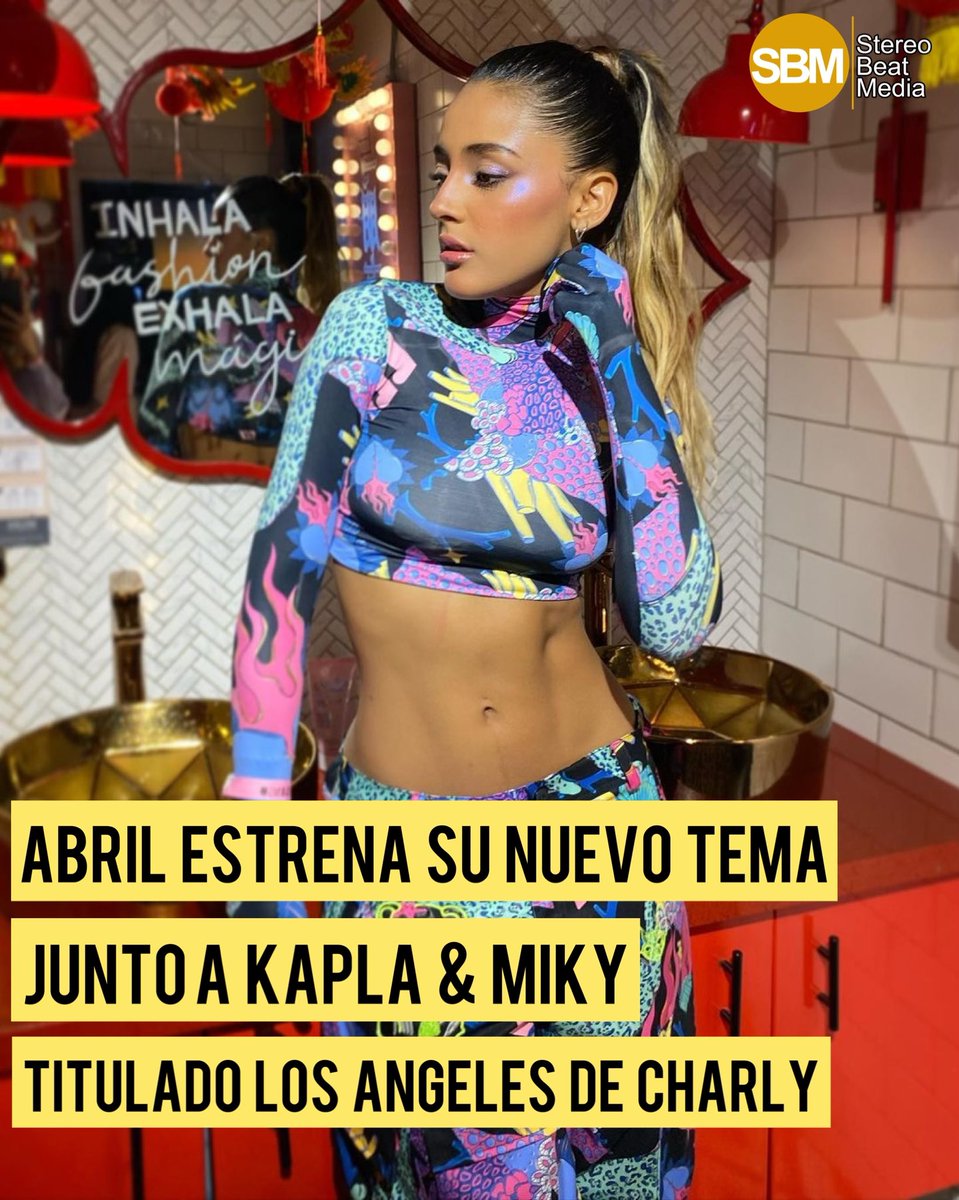 #estreno #losangelesdecharly de <a href="/abrilsinger_/">Abril</a> junto a @kaplaymiky disponible en todas las plataformas digitales digitales favoritas 💿 🔥🔥