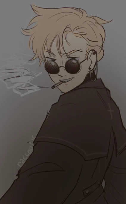 Sketch since I didn't wanna spend much time drawing ngl #reigenarataka #mobpsycho100 #mp100 #anime 