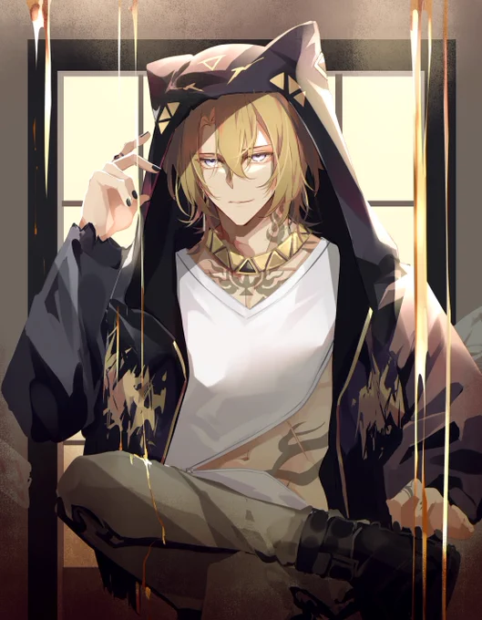 ichor #drawlucaPara showed it to him at AIOC!! i'm still spilling my spaghetti thank u uulbulublublu ;;;___;;; 