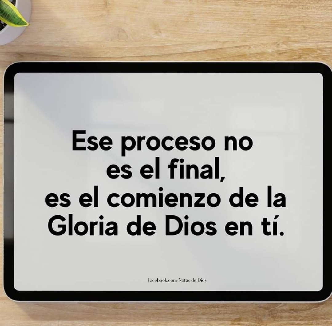 Los procesos nos preparan para la victoria 
#iglesiabendicion