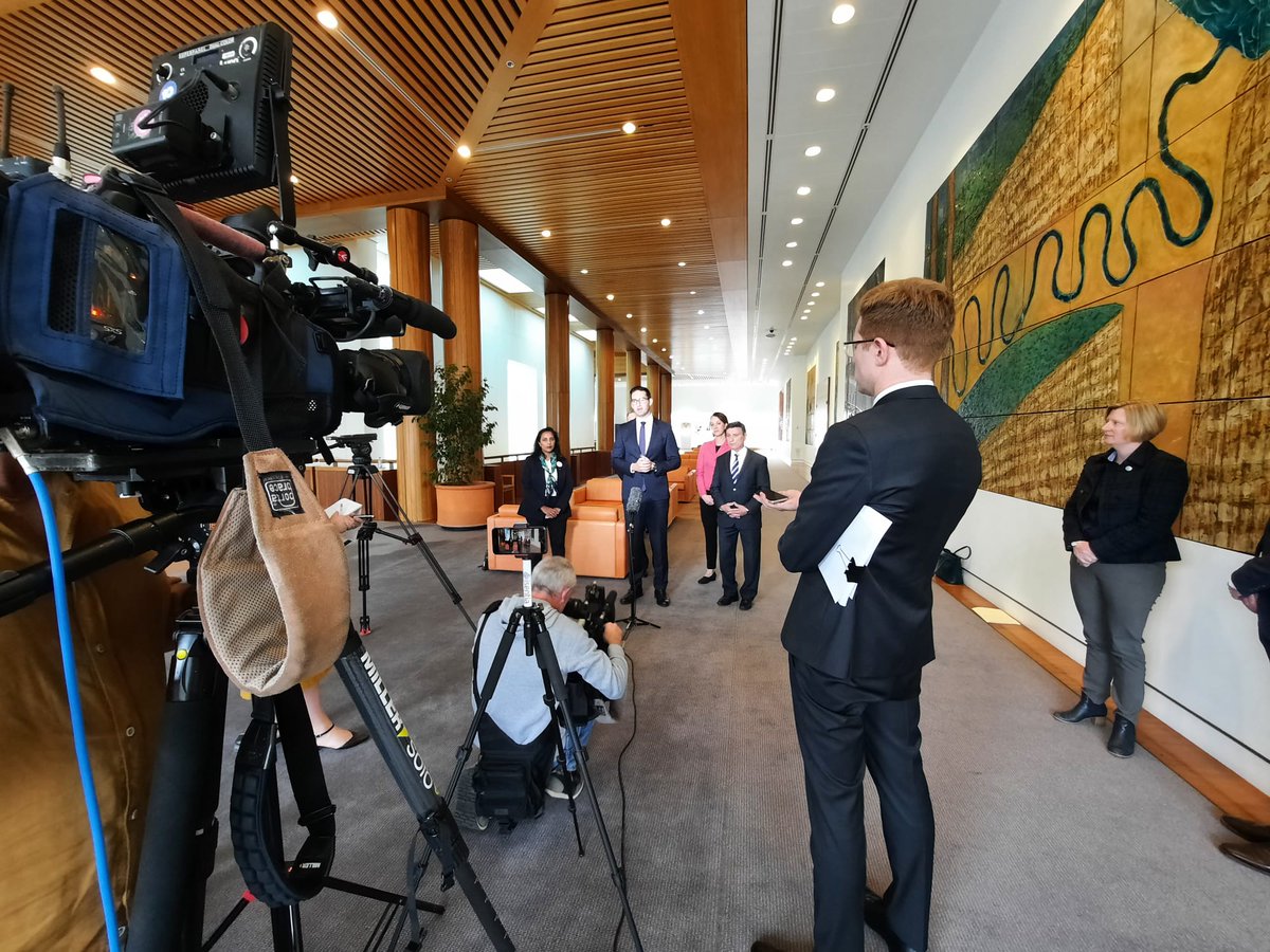Alliance_AAFA's tweet photo. A 43K petition was tabled in Parliament today calling on the Gov to #LegislateTheDate on live sheep export once and for all.

Thank you to Josh Wilson MP, Michelle Ananda-Rajah MP, @SophieScamps, @joshburnsmp, Tony Zappia MP, @WilkieMP &amp; @MehreenFaruqi for their show of support. https://t.co/ObZ3N4E6WW