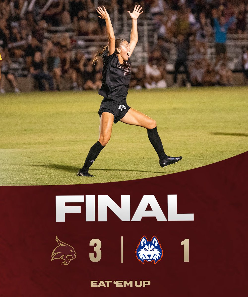 LIGHT THE VICTORY STAR!!! Go on the road to claim a 3-1 victory over the Huskies!

#EatEmUp #BobcatsWin
