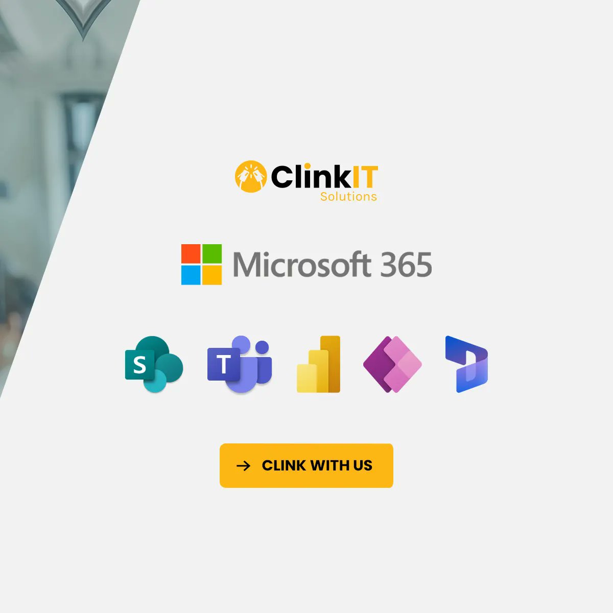 ClinkITph's tweet image. Take your business sky-high! ☁️
Clink with Us! 🥂
#Software #MSSolutions #Business #Microsoft #AI #digitaltransformation #engineering #MicrosoftAI #ArtificialIntelligence #cloud #PartnersMakeMorePossible #MSPartner #Automation #digitalstrategy #technews #LogicApps