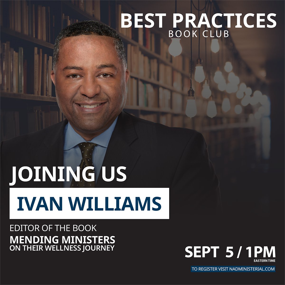 🎙️ Join us for an insightful discussion by Ivan Williams regarding pastoral health.  Explore how we can support our @nadadventist pastors, addressing challenges and solutions. 🗓️ September 5th, 1:00 p.m. ET, and secure your spot now! 📝  Register here: bit.ly/3OXltIi