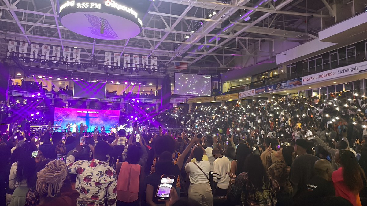 The miraculous is happening here 
#TheOutpouring2023