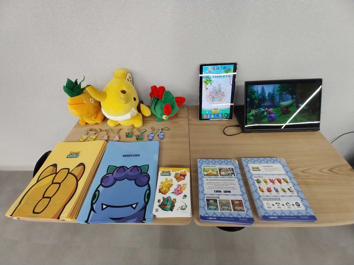 Tani_9325's tweet photo. It's already been a year!
2023 #KBW is right at the corner!

We're planning to launch a total of three #FruttiDino WEB3 games very soon, so we're looking forward to networking with everyone at #KoreaBlockchainWeek and giving you a sneak peek of our upcoming games.

See ya!🤘 https://t.co/7pI2GurOv4