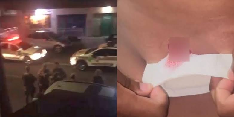 vinicios_betiol's tweet photo. Lembram do caso de ontem do trabalhador que teve o celular roubado? A PM se negou a prestar ajuda e quem apareceu para recuperar o aparelho foi um usuário de crack que passava pelo local. Pois bem, hoje uma família negra afirmou que a PM de SANTA CATARINA foi até a sua casa com a desculpa de que eles estavam  "falando muito alto". Do portão, deram tiros de borracha e jogaram spray de pimenta, atingindo até as crianças. Essa é a única família negra no bairro de classe média. Precisa dizer mais alguma coisa?