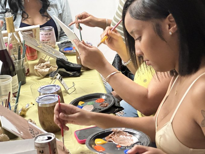 Pull up this weekend Houston #paintnsip https://t.co/uCigZVM9fD<a href="/tag/paintnsip"class="tags">#paintnsip</a>