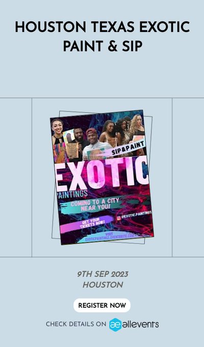 Pull up this weekend Houston #paintnsip https://t.co/uCigZVM9fD<a href="/tag/paintnsip"class="tags">#paintnsip</a>