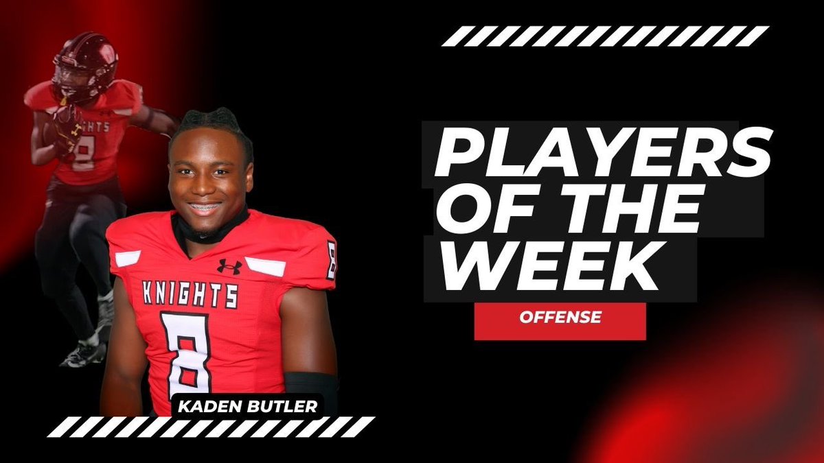 HHKnights_FB's tweet photo. 🔴 Players of the Week-Game 2 🔴
#RepTheShield 🛡️ #HonorHeights ⚔️ https://t.co/3GFzU97H7d