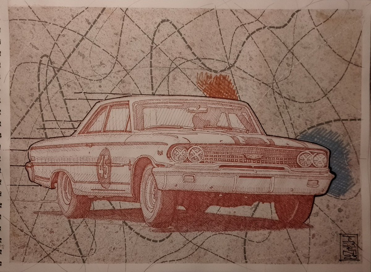 #sketchbook #dailysketch #carsketch #carart #cardrawing #vintageracing #carillustration #makeartanddrive #watercolor #sketchoftheday #art #artistic #drawingoftheday #drawtodrive #cardesign #cardesigncomunity #artistic #artcar #iconic #collector #designer #illustration