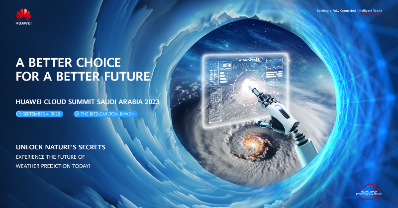 HuaweiCloud1's tweet photo. A better choice for a better future! Unlock a new intelligence by joining us at the #HuaweiCloud Summit Saudi Arabia 2023. Together, we're shaping a better future for Saudi Arabia with advanced techs. Explore more: https://t.co/VCl48eFDt5