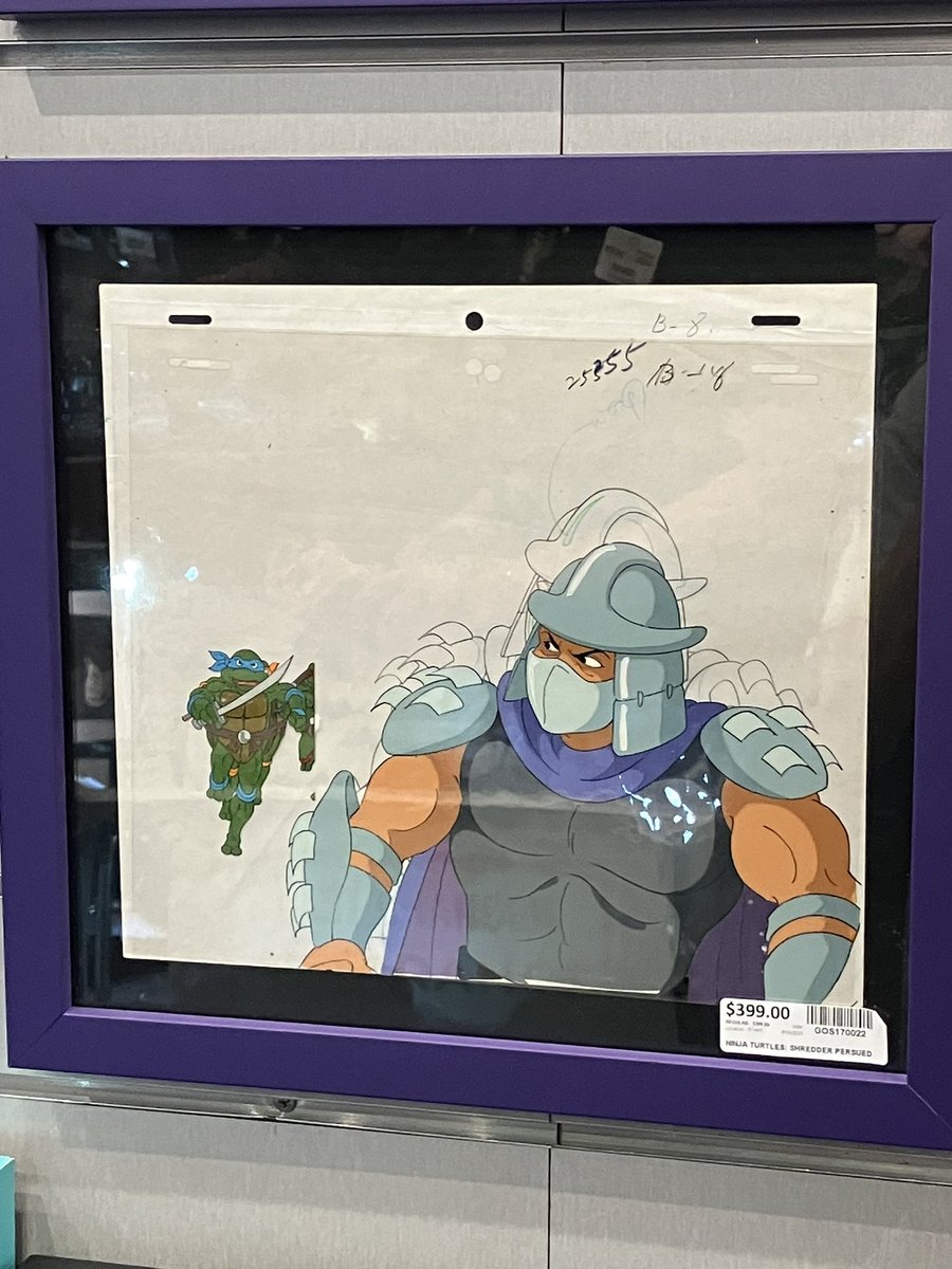 EneaNicholas's tweet image. #animationcels #tnmt87 #fredwolfflims #productioncels