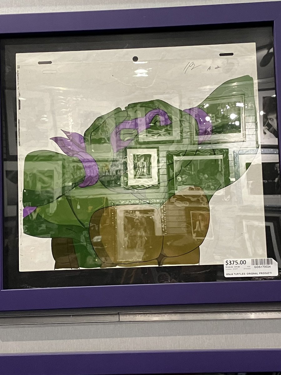 EneaNicholas's tweet image. #animationcels #tnmt87 #fredwolfflims #productioncels