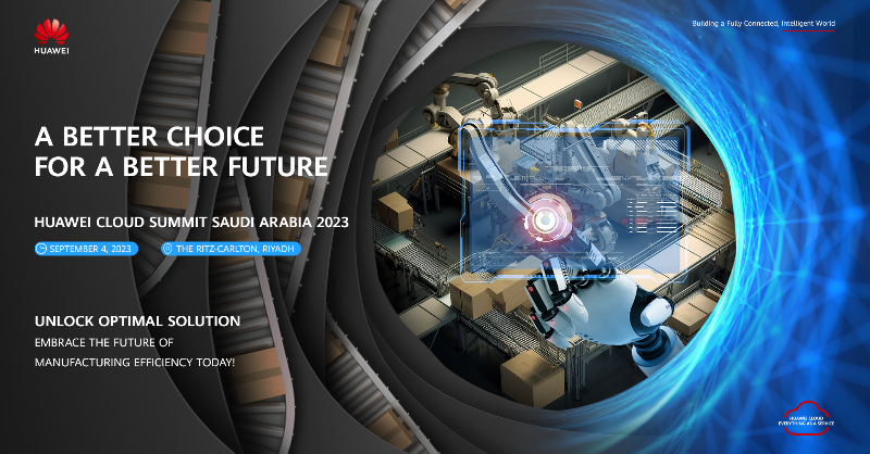 HuaweiCloud1's tweet photo. A better choice for a better future! Unlock a new intelligence by joining us at the #HuaweiCloud Summit Saudi Arabia 2023. Together, we're shaping a better future for Saudi Arabia with advanced techs. Explore more: https://t.co/VCl48eFDt5