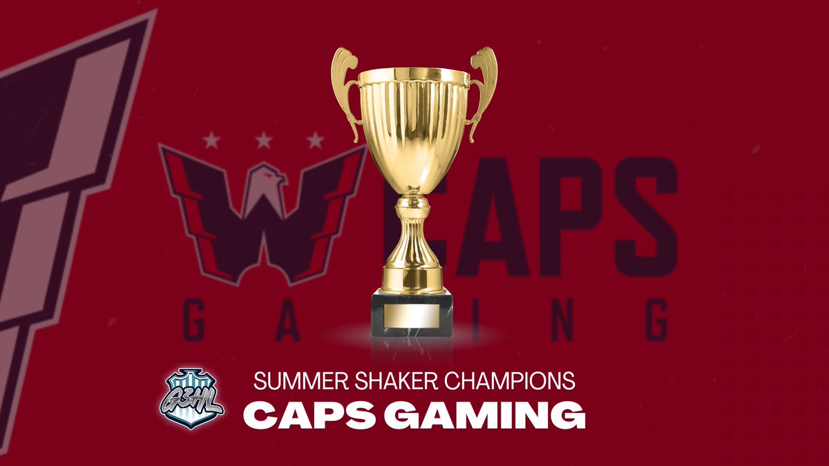 G3HL_'s tweet photo. Congrats to @capsgaming on winning  the first ever G3HL Summer Shaker!

To @ East you guys did amazing great job!

Thanks to everyone &amp; to all the teams &amp; players who made this possible! We appreciate you all!

Big UPS TO @KinglymeMedia for once again and outstanding broadcast! https://t.co/EUmlg8e00V