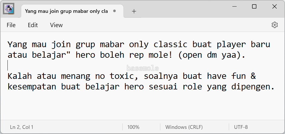 Mobile Legends Base tweet media