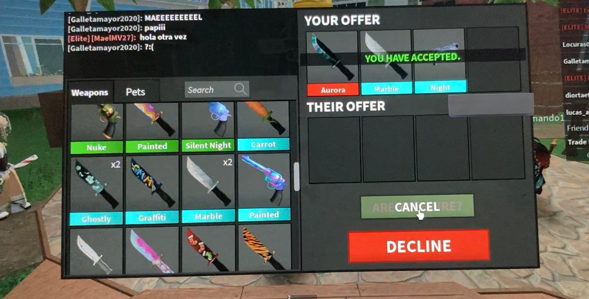 <a href="/nof4pl/">Tori</a> is trusted!!! Another successful trade with them fast as always! Thank you! Give these items for 10rbx.