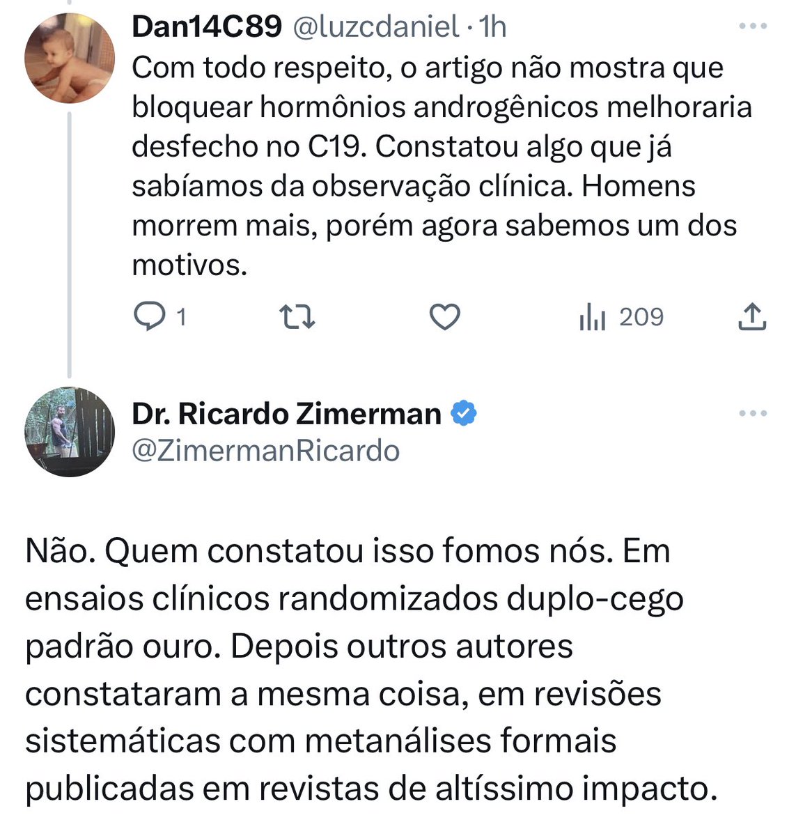 ZimermanRicardo's tweet photo. Post que ilustra com perfeição o que expliquei há pouco: o boicote da mídia e das sociedades médicas impediu que muitas pessoas tivessem acesso à mais importante linha de pesquisa terapêutica na COVID. https://t.co/Dxpzm1gRVK