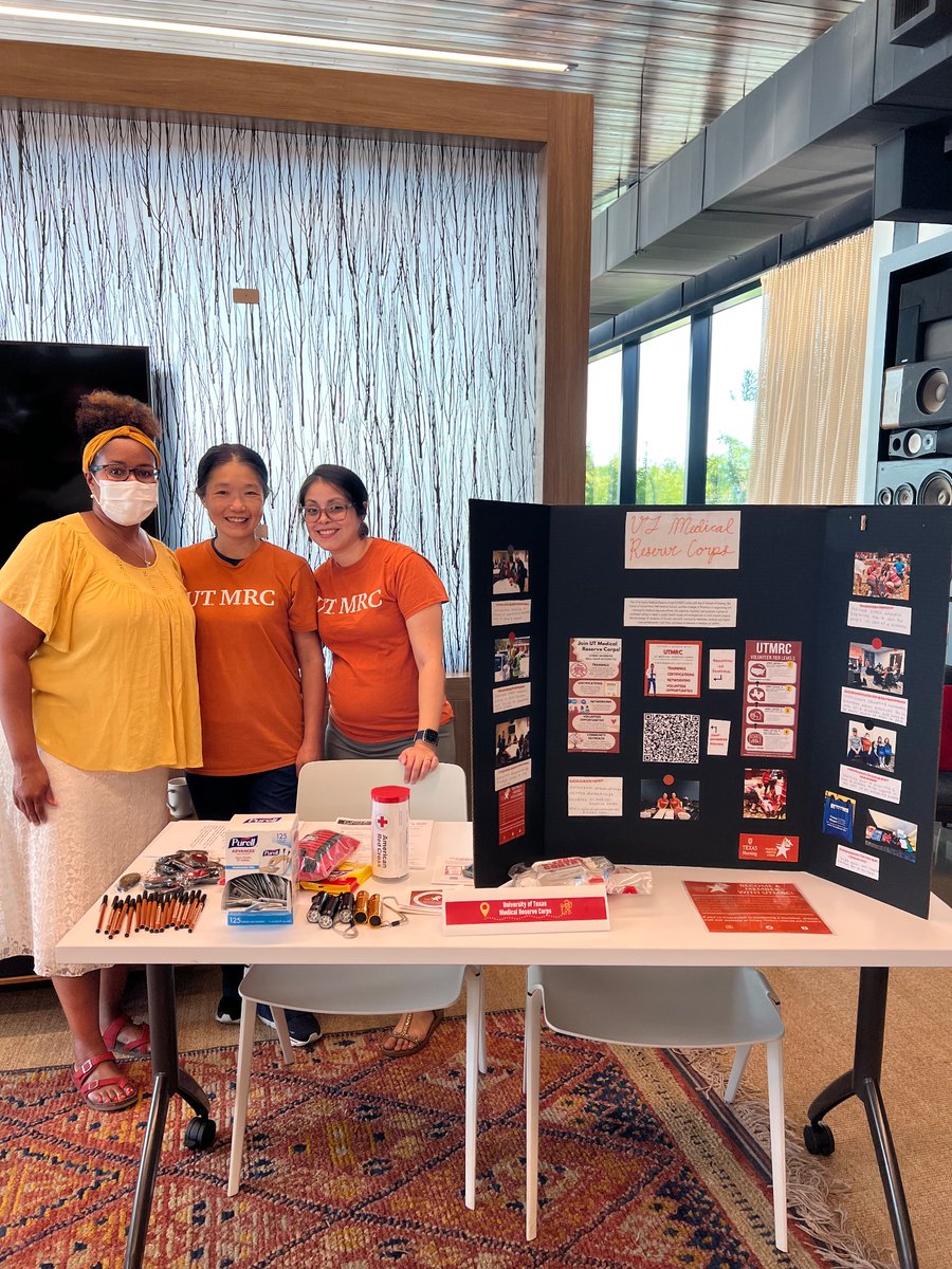 UTMedCorps's tweet photo. We set up a table at the Easton Park Explorer’s Day Event this last week! It was so great to see new and familiar faces. We hope to partner with this awesome community again in the future! 

#austintexas #utmrc #eastonparkatx https://t.co/zgTz8K9hF5