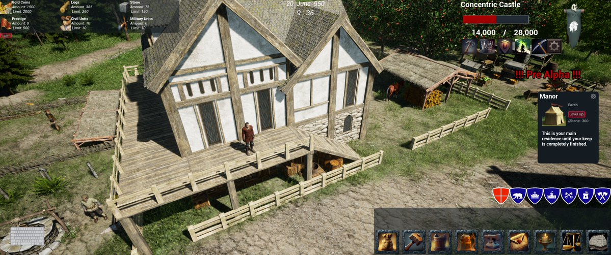 ExovisionGer's tweet photo. I've upgraded my original home to a more
respectable manor. This isn't only a comfortable
secondary home but also helps tremendously with
governing the ever growing town.

#IndieDev #IndieGame #MedievalFantasy #MedievalGaming #MedievalRPG #GamerCommunity #RPG #RTS #RTSGame #UE4 https://t.co/tBQDUKIYrT