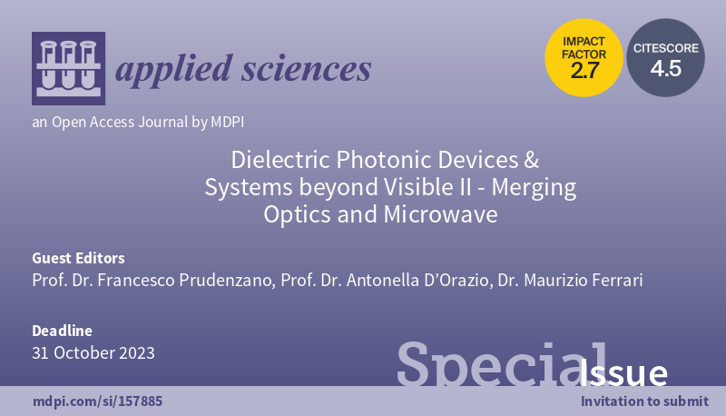 Optics and Lasers Applied Sciences tweet media