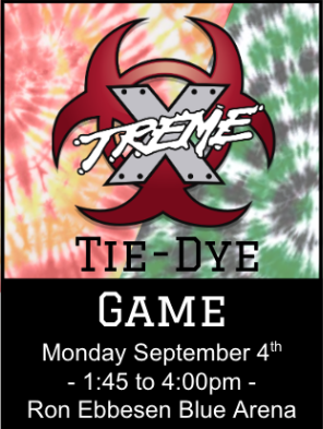 Please come out and see some great hockey at the annual U15 AAA Xtreme Tie-Dye Game on Monday September 4th from 1:45 to 4:00pm at the Ron Ebbesen Arena.
Click the link for Rosters: 
airdriehockey.com/article/87711