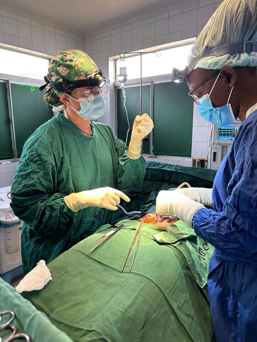 Jaime Martínez, MD (@drjaymartinez) on Twitter photo My badass sister <a href="/mpmartinezs/">Maria del Pilar Martinez</a> (general surgery resident at WashU) operating and saving lives in Africa! #NoGenteRegular #GlobalSurgery My badass sister <a href="/mpmartinezs/">Maria del Pilar Martinez</a> (general surgery resident at WashU) operating and saving lives in Africa! #NoGenteRegular #GlobalSurgery