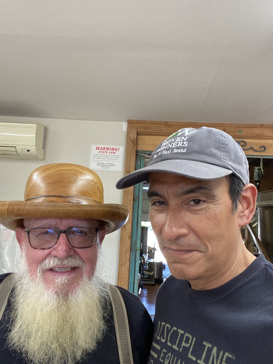 ⁦<a href="/WoodHatSpirits/">Wood Hat Spirits</a>⁩ I had a fantastic visit with the master distiller - even more great things coming from this unique brand #bourbon #whiskey #spirits