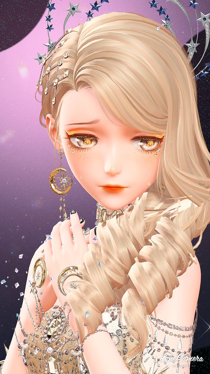 charmtide's tweet photo. golden tears.

#闪耀暖暖 #暖暖  #闪耀暖暖nikki #shiningnikki  #nikkiootd #nikkigame   #shiningnikkigame #シャイニングニキ https://t.co/3yP9JdoTmJ