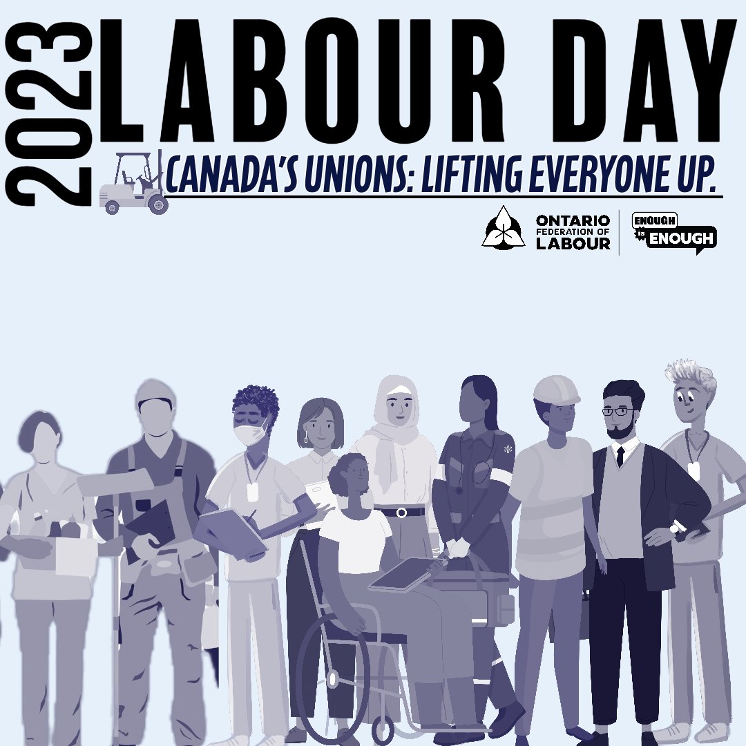 🎉 Celebrating Worker Power this Labour Day! Join us to honuor and celebrate unions &amp; workers lifting everyone up! 

Find local events near you and show your solidarity with workers:  canadianlabour.ca/events/labour-… 

@clcontario 

#redhotlaboursummer #onlab #canlab #LabourDay2023