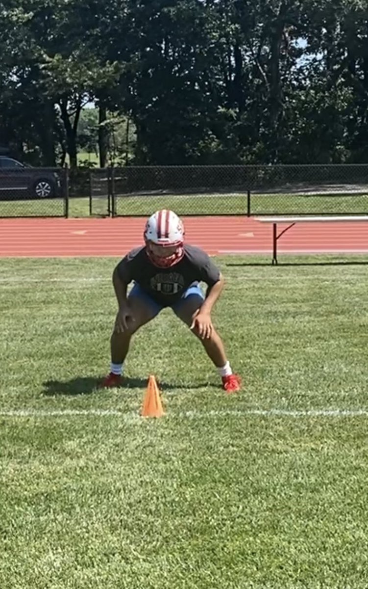 CarsonDaniell36's tweet photo. Can’t wait for the first practice of my junior season with @SPSFootballNH tomorrow morning! This summer I worked hard to improve my lateral quickness with @TNLperformance.  Over the course of the summer I improved my 5-10-5 from a 4.465 to a 4.174 (laser timed). Go Pelicans! https://t.co/UvKlQAh6wu