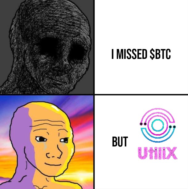 ru_ki_come_back's tweet photo. I missed $BTC
but didn't missed @UtiliXOfficial / $UTX
Web : https://t.co/cQHqffgRZ6
#Utilix #BNB #NFTS https://t.co/lLPR7hs2nE