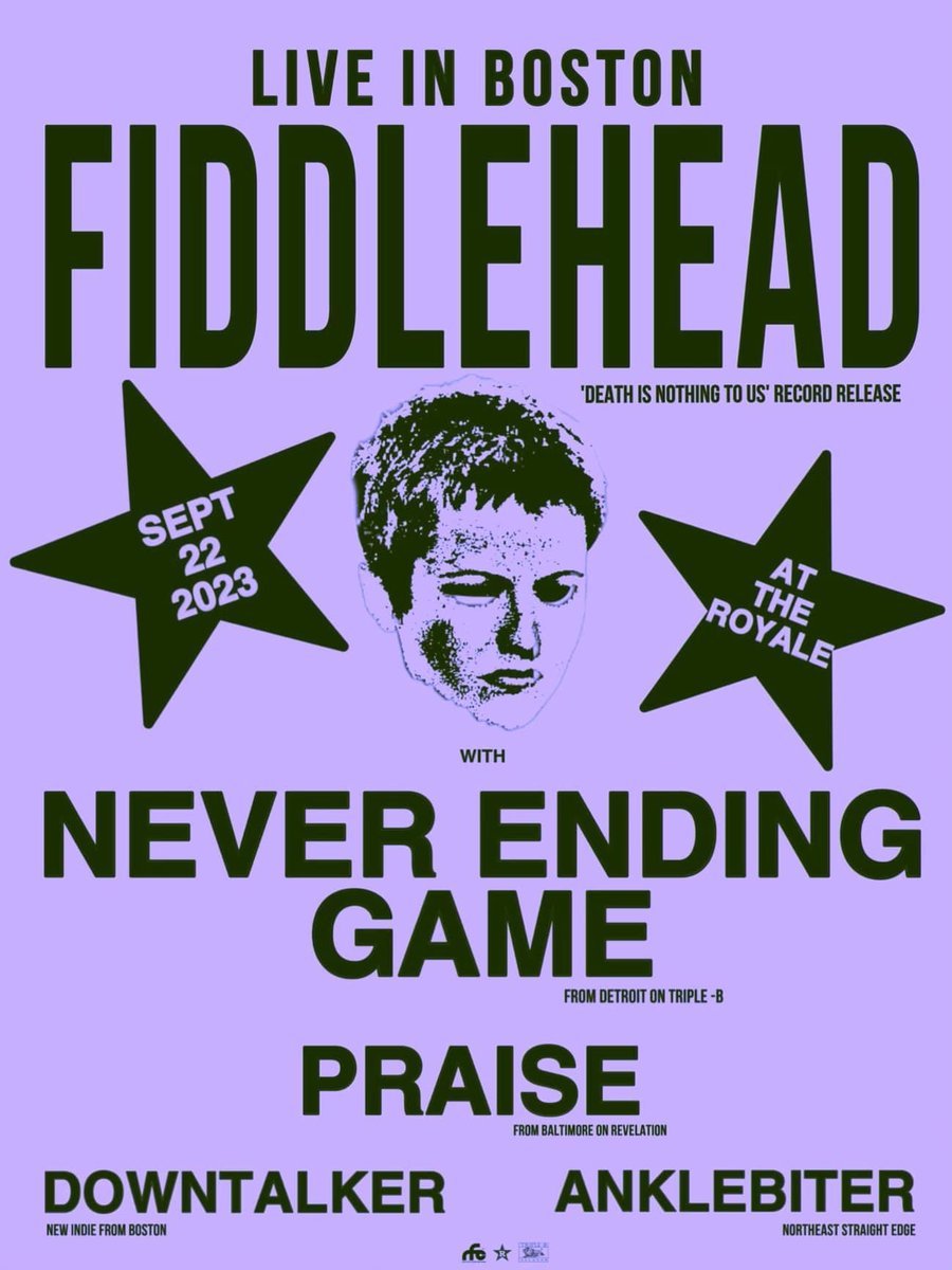 Playing the <a href="/fiddleheadusa/">Fiddlehead</a> record release show at <a href="/RoyaleBoston/">Royale Boston</a> on 9/22

new downtalker out 9/15

Grateful and blessed to keep going.
