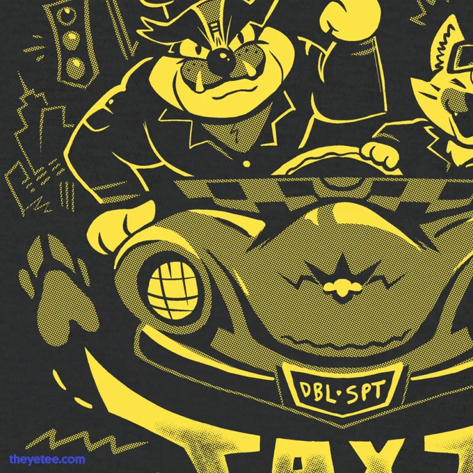 An odd taxi… #sneakpeek #dailytees  