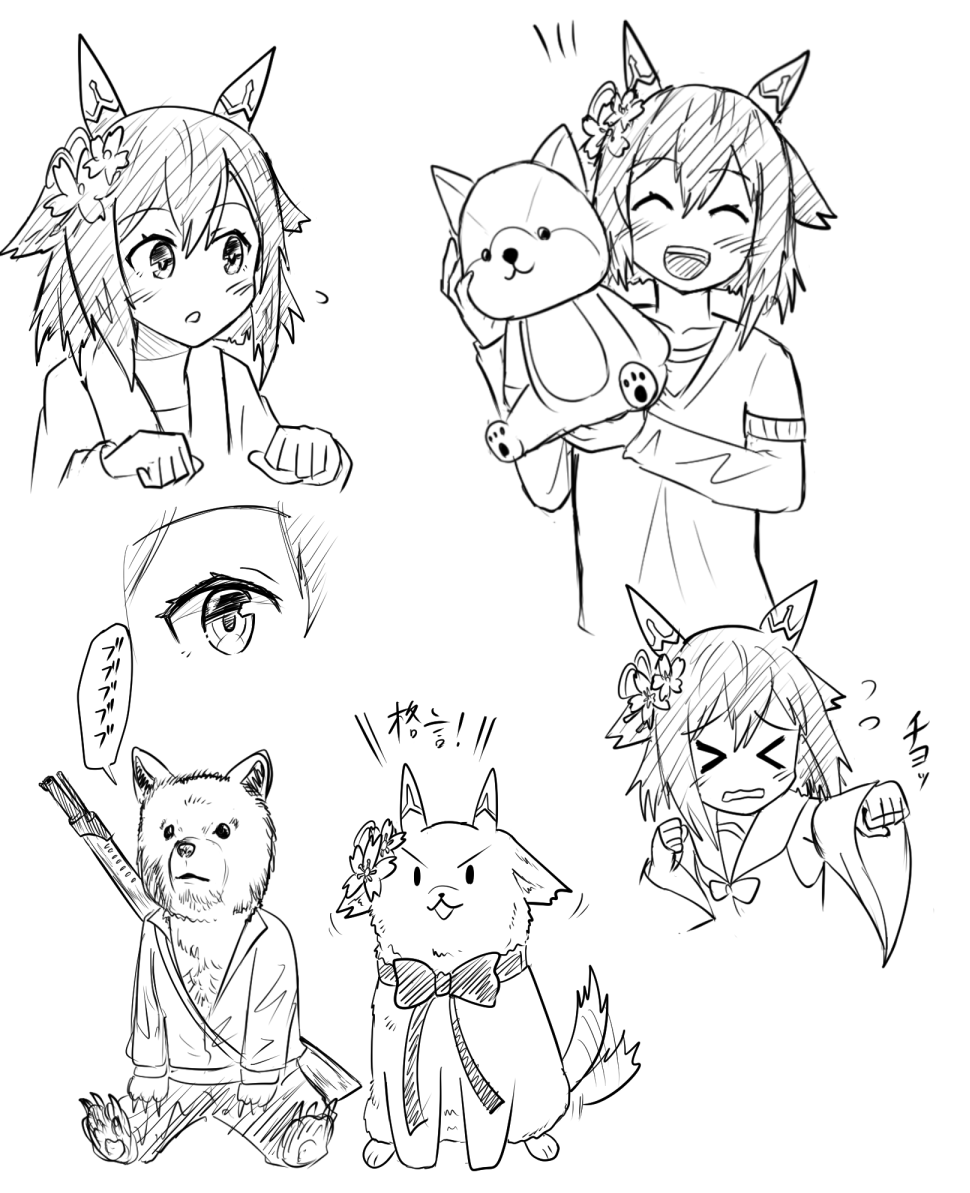 昨日は新作進めつつチヨちゃんと谷垣ニシパをちょい練習
へえ…かわいいね 