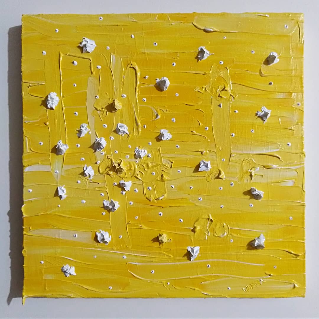 Vafra yellow 4
MZ, 2018, Minted in opensea.io/Mzpaint 

#art #artist #painting #abstractart #nftart #nftcreator #nftartgallery #nftmarket #NFTsales #NFTCollection #NFTCommmunity #OpenSeaNFT #opensea #NFTCollection #openseamarket #NFT #NFTs #NFTartist #NFTCommunity #NFTdrop