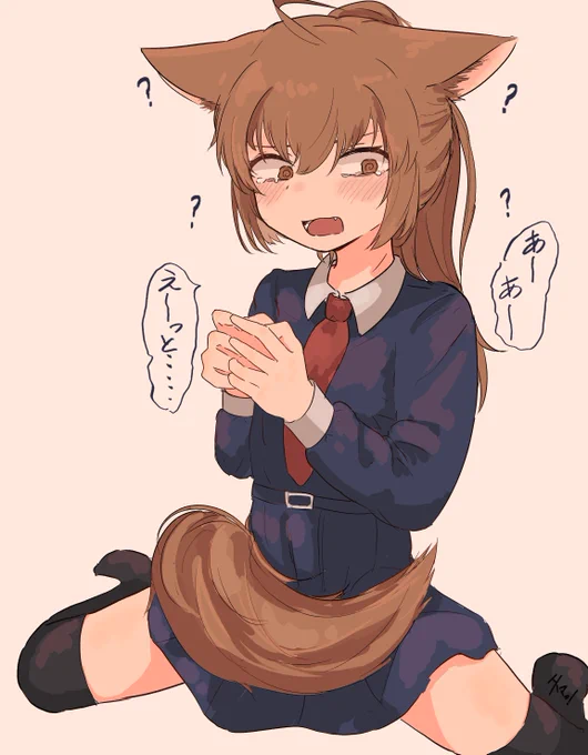 かわいそうは可愛い絵です
 #オリジナル 