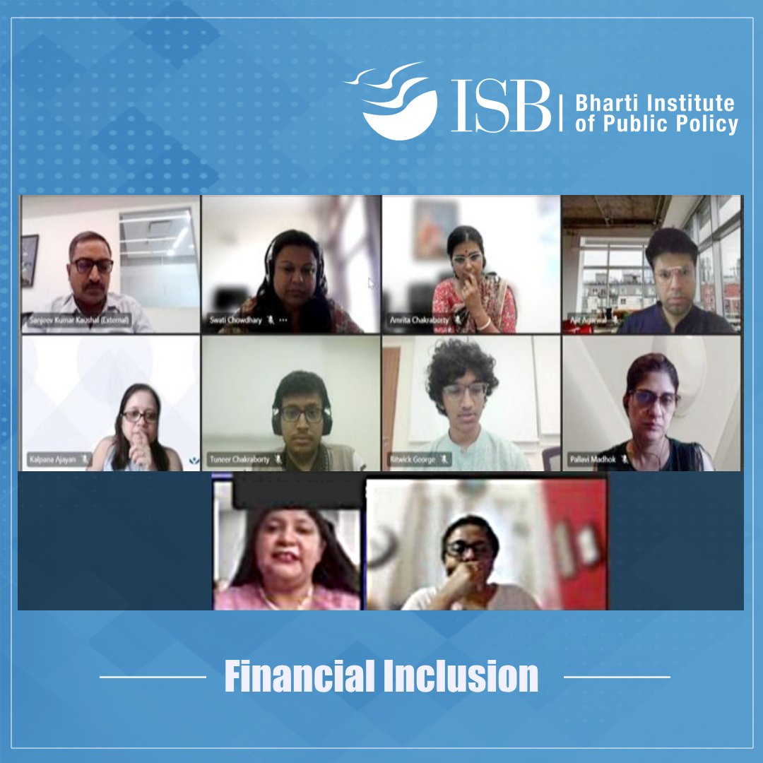 Bharti Institute of Public Policy tweet media